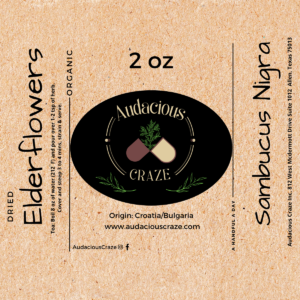 Organic Elderflowers